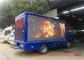 Camión móvil azul de la publicidad de Digitaces, camión a todo color de la pantalla de la publicidad LED proveedor