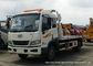 Grúa de camión de auxilio plana de la bandeja inclinable, elevación del camión 2700Kg de la recuperación del vehículo de camino proveedor