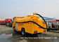 Camión de petrolero fecal de la succión de las aguas residuales de DFAC 3500L-5000L con la fontanería hidráulica del jet proveedor
