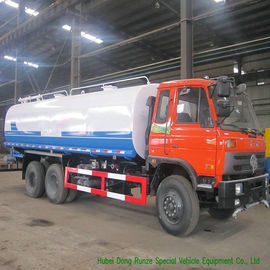camión limpio del agua potable del acero inoxidable 22000L con la regadera de la bomba de agua para la entrega y el espray LHD/RHD del agua proveedor