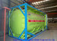 Envase ácido fluobórico los 20FT, recipiente del tanque del transporte de tamaño grande del ISO para enviar proveedor