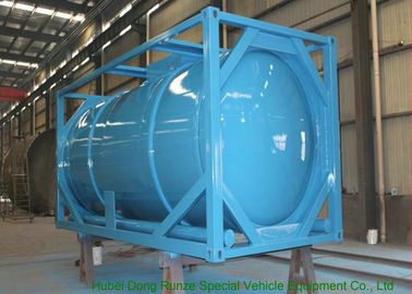 20 pies del ISO Wast de agua de envase del tanque para el líquido a granel 20000L PE opcional alineado proveedor