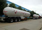 Tri de los árboles del tanque remolque semi para el transporte del amoníaco líquido de 40000L- 48000L proveedor