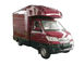 Camiones de la venta del helado de la hamburguesa del vintage de CHERY, furgonetas móviles de los alimentos de preparación rápida proveedor