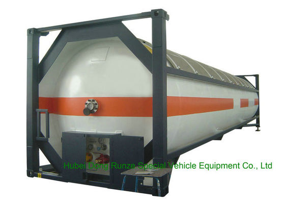 T50 tipo envase de ISO de los 40FT DME LPG, envase del tanque del LPG para enviar