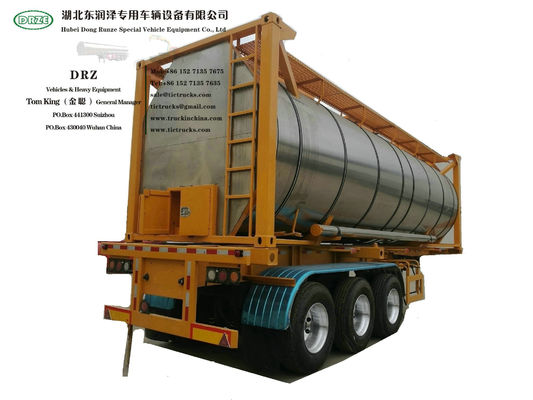 La calefacción aisló el acero de Stanless del envase del tanque de los 30FT para el ácido fosfórico líquido WhatsApp+8615271357675